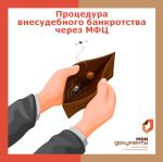  Банкротство через МФЦ