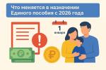 Изменения в правилах назначения Единого пособия на детей и беременных с 1 января 2026 года