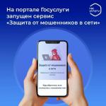 Сервис «Защита от мошенников в сети»